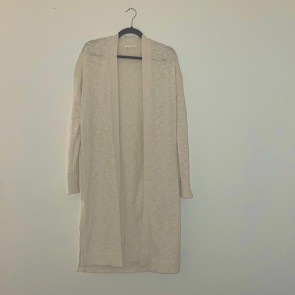 Womens Long Knitted Cardigan